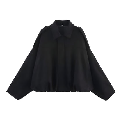 Suede bomber jacket