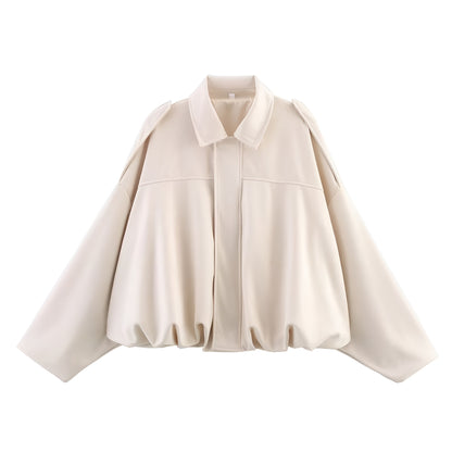 Suede bomber jacket